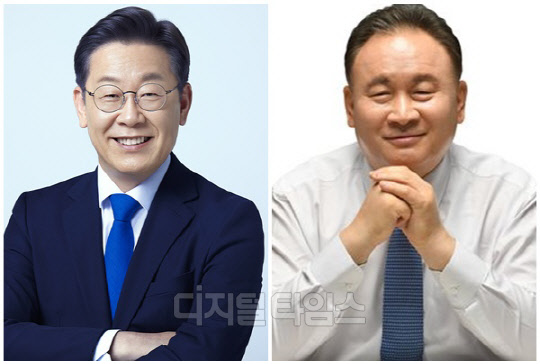 이재명(왼쪽) 더불어민주당 대표와 이상민 민주당 의원. <디지털타임스 DB, 민주당 제공>